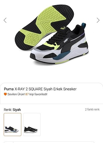 Puma Xray 2 Square Kaçmayacak Fırsat