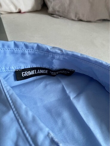 m Beden mavi Renk grimelange oversize gömlek
