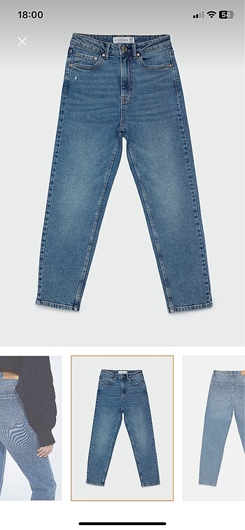 Stradivarius mom jean