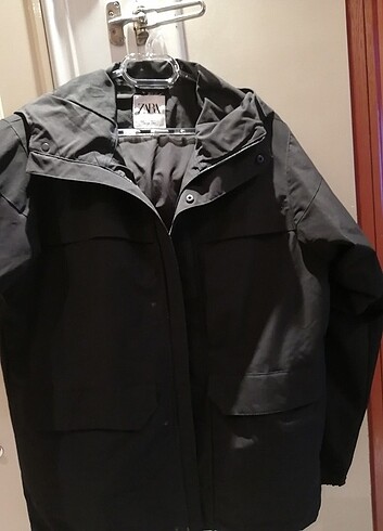 Zara erkek ceket yağmurluk 