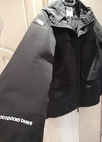 m Beden siyah Renk Zara erkek ceket yağmurluk 