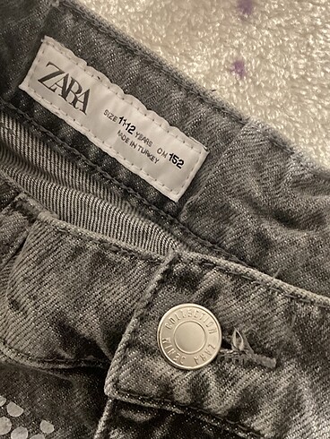 11-12 Yaş Beden ZARA PARLAK PANTOLON