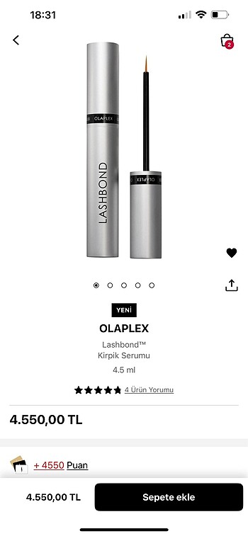 olaplex kirpik serumu