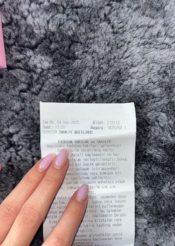 swarovski kuğu küpe - Görsel 4