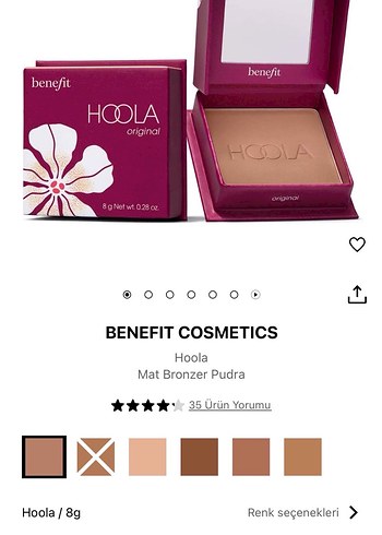 Benefit Hoola bronzer - Görsel 5