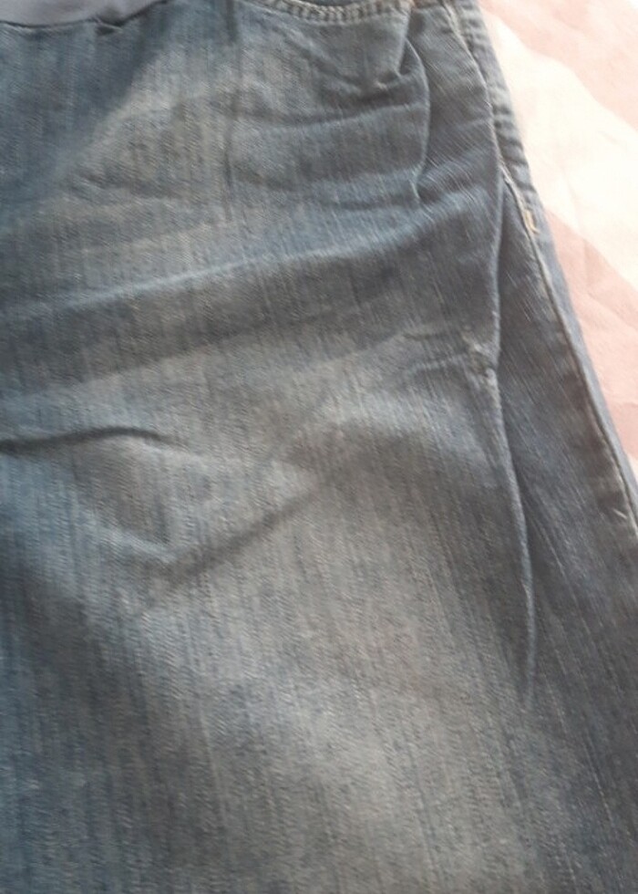 Hamile jeans hamile kot pantolon - Görsel 3