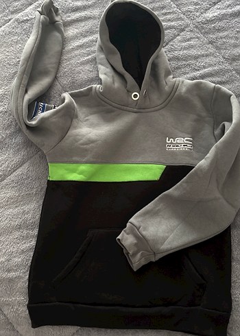 Erkek Çocuk Kapüşonlu Fermuarlı Sweatshirt kayak montu - Görsel 3