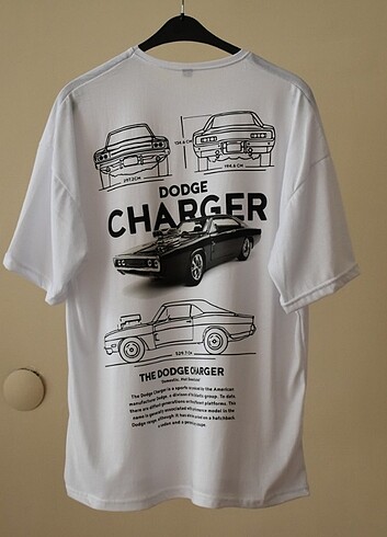 DODGE CHARGER OVERSİZE TSHIRT