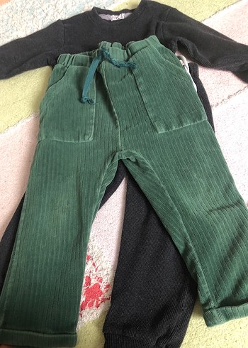 Mia baby Gri Basic %100 Pamuk çocuk Takımı - Görsel 4