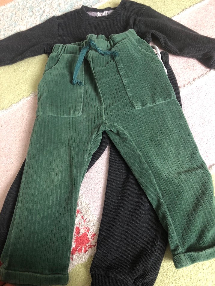 Mia baby Gri Basic %100 Pamuk çocuk Takımı - Görsel 4