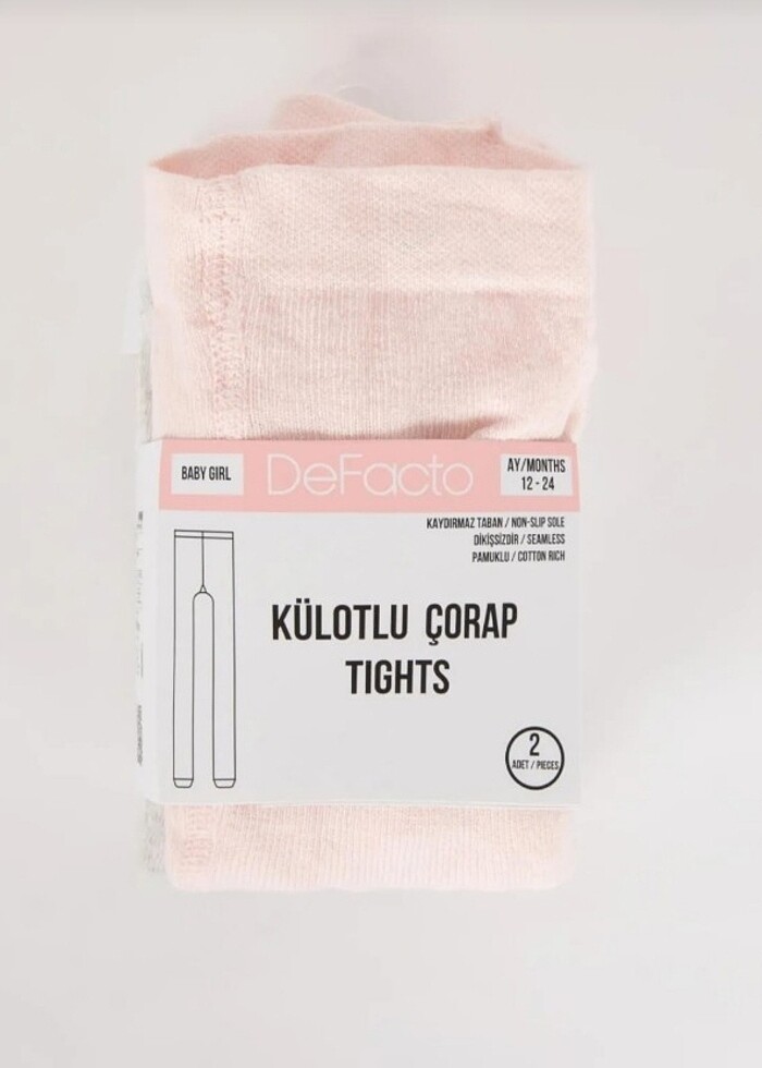 Kız Bebek külotlu çorap  - Görsel 2