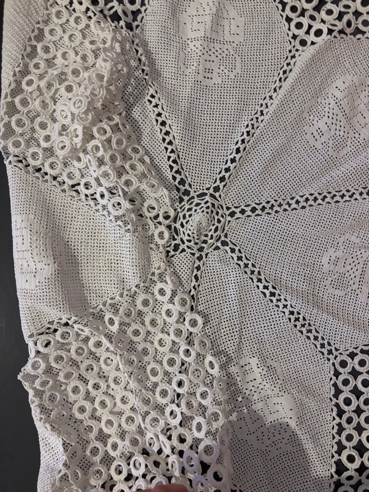 Bohem Tarzı El Örgüsü Masa Örtüsü - Görsel 2