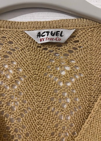 Bej Triko Kadın Hırka - Görsel 3