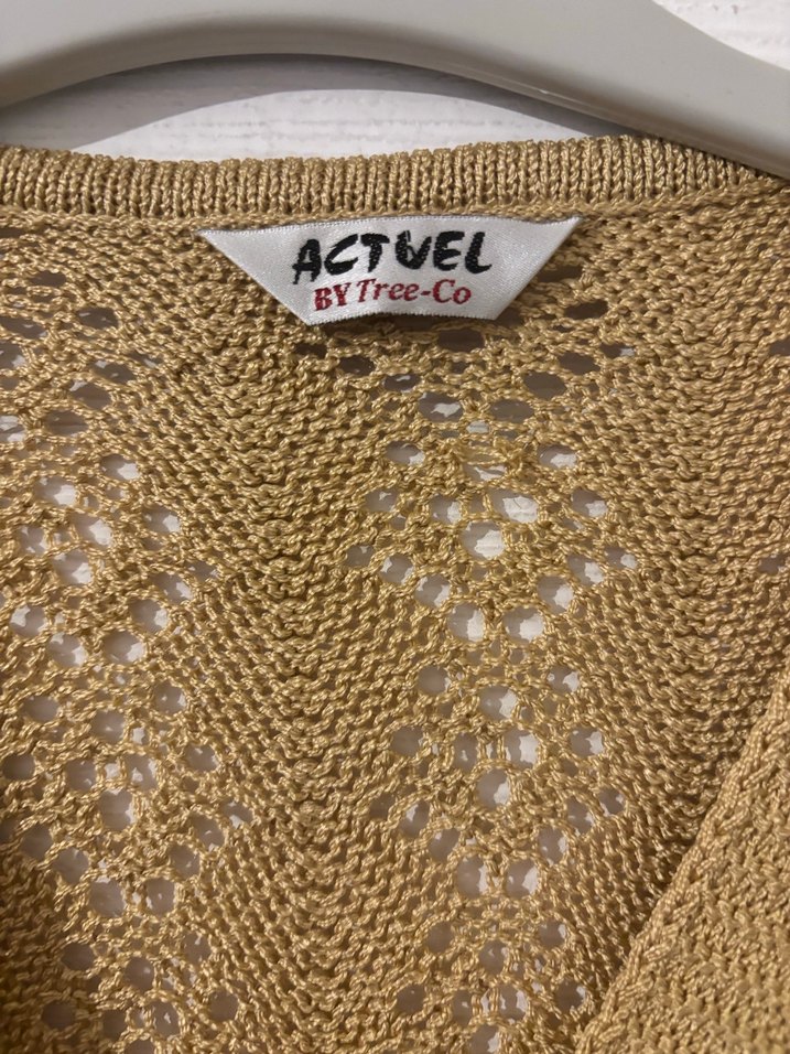 Bej Triko Kadın Hırka - Görsel 3