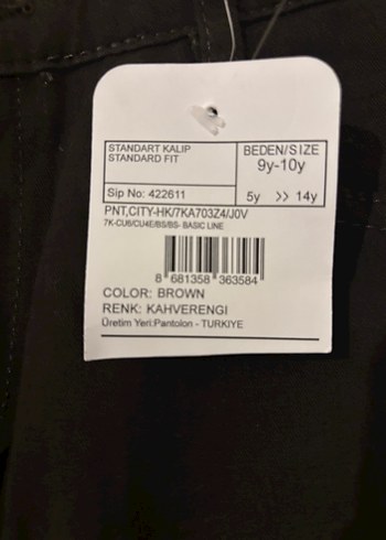 Kahverengi Standart Kesim Erkek Rozet - Görsel 2