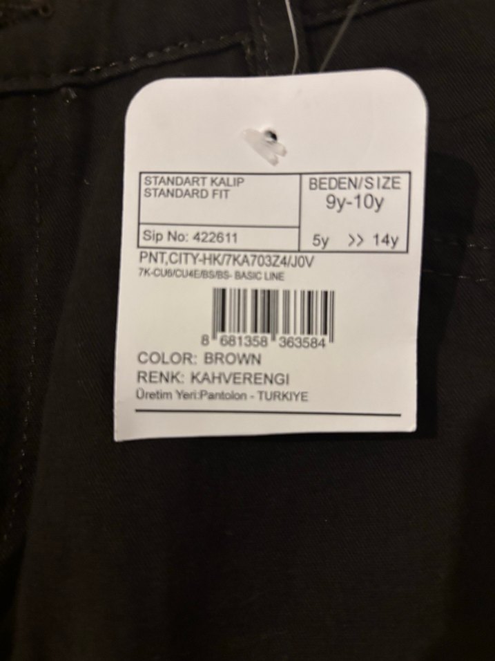 Kahverengi Standart Kesim Erkek Rozet - Görsel 2