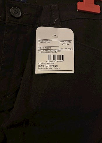 Erkek Çocuk Siyah Denim Pantolon - Görsel 3