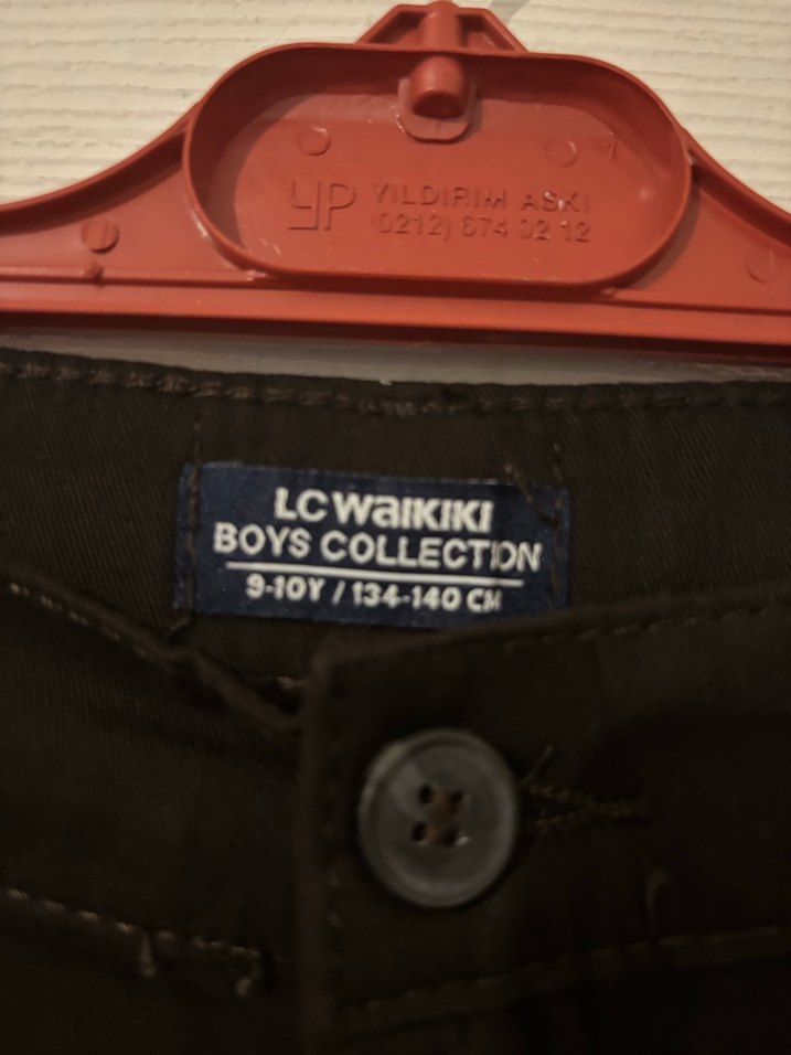 Erkek Siyah Basic pantolon - Görsel 2