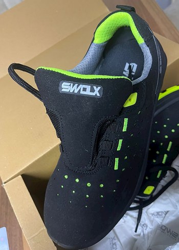 Siyah Sarı Spor Erkek Outdoor  İş Ayakkabısı - Görsel 9