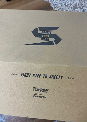 Siyah Sarı Spor Erkek Outdoor  İş Ayakkabısı - Görsel 7