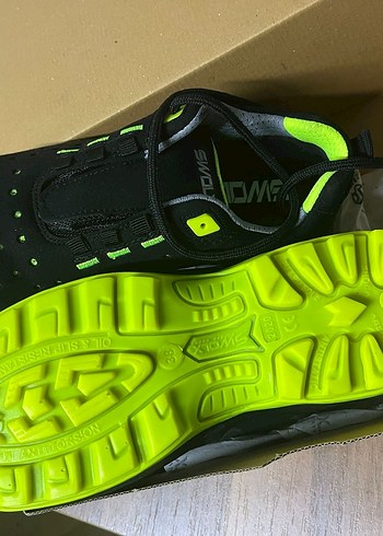 Siyah Sarı Spor Erkek Outdoor  İş Ayakkabısı - Görsel 3