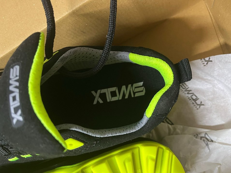 Siyah Sarı Spor Erkek Outdoor  İş Ayakkabısı - Görsel 5