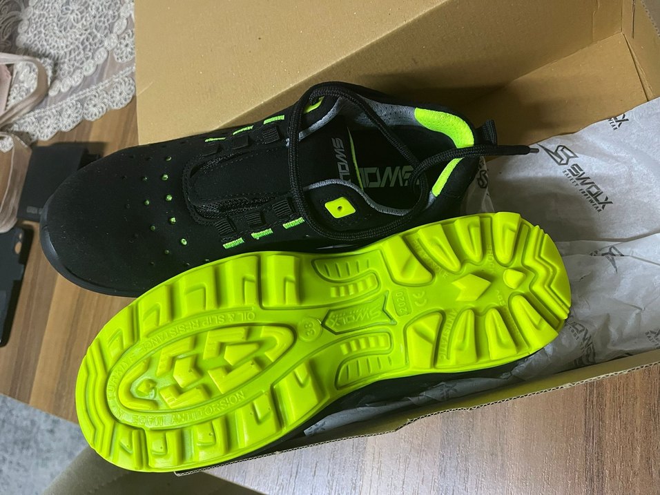 Siyah Sarı Spor Erkek Outdoor  İş Ayakkabısı - Görsel 3