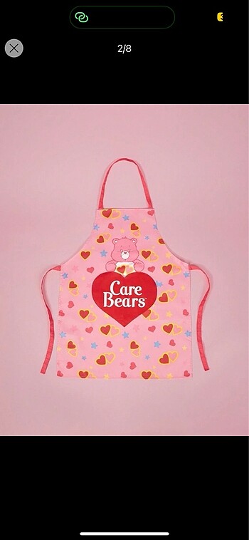  Beden Care Bears Mutfak Önlüğü