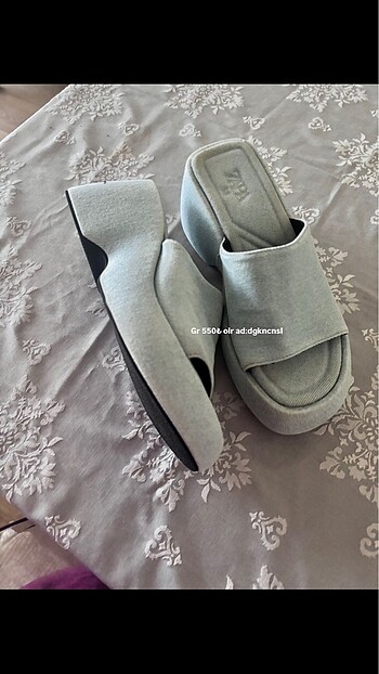 Zara Zara Kot Topuklu Sandalet
