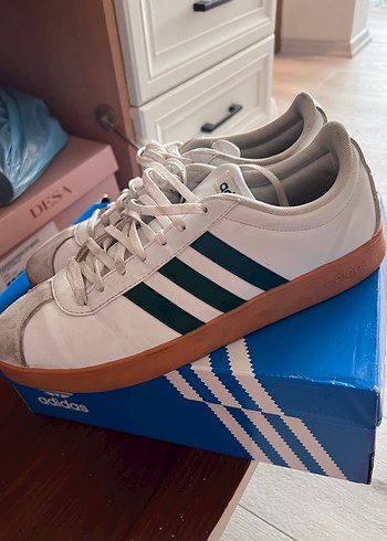Adidas Adidas Beyaz Bağcıklı Spor Ayakkabı