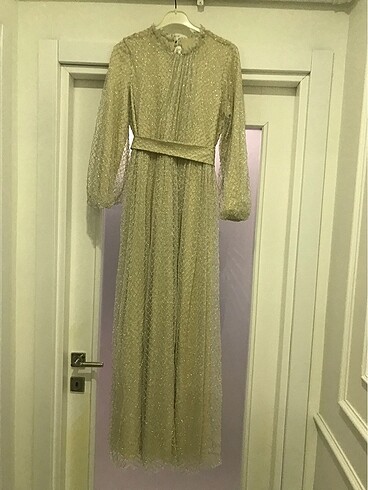 Çok şık simli abiye - Görsel 2