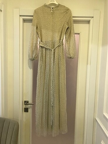 Çok şık simli abiye - Görsel 6