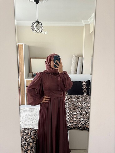 xl Beden Satılık tesettür abiye