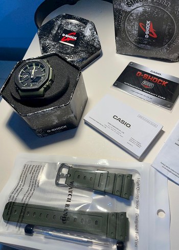 Casio Casio G-Shock Erkek Kol Saati Khaki Renk