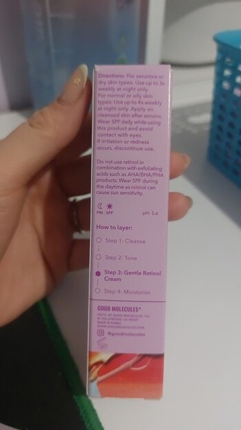 Diğer Good molecules gentle retinol