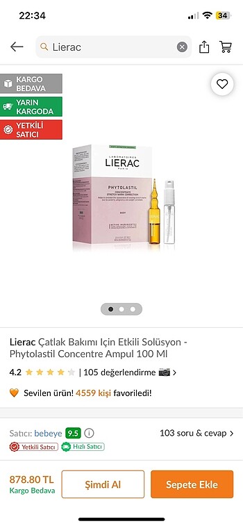  Beden Lierac