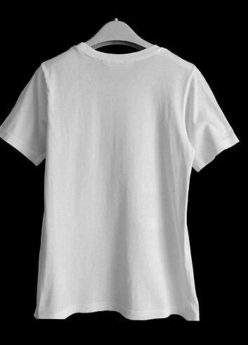 11-12 Yaş Beden beyaz Renk T-shirt 