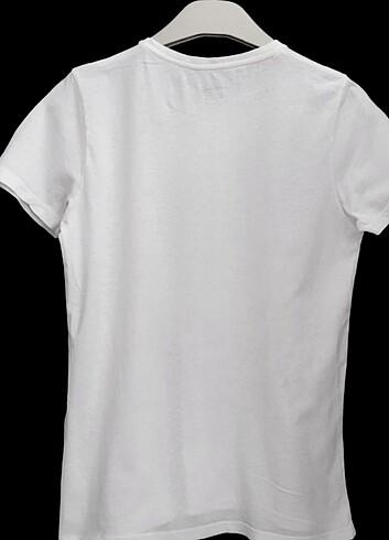 10 Yaş Beden beyaz Renk T-shirt 