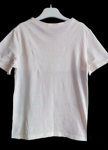 5 Yaş Beden beyaz Renk T-shirt 