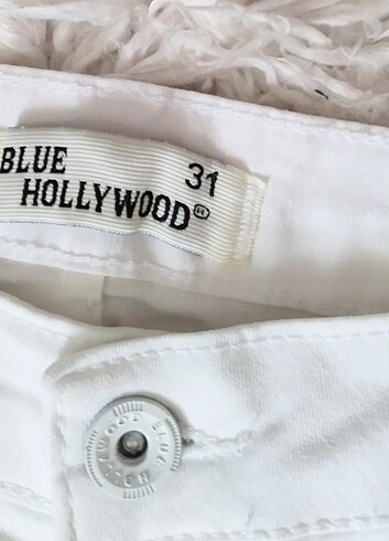 13-14 Yaş Beden beyaz Renk Beyaz kot pantolon 