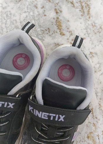 33 Beden Gri Kinetix kız Çocuk Spor Ayakkabı