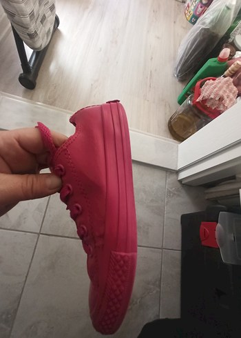 Pembe renk çocuk Converse - Görsel 3