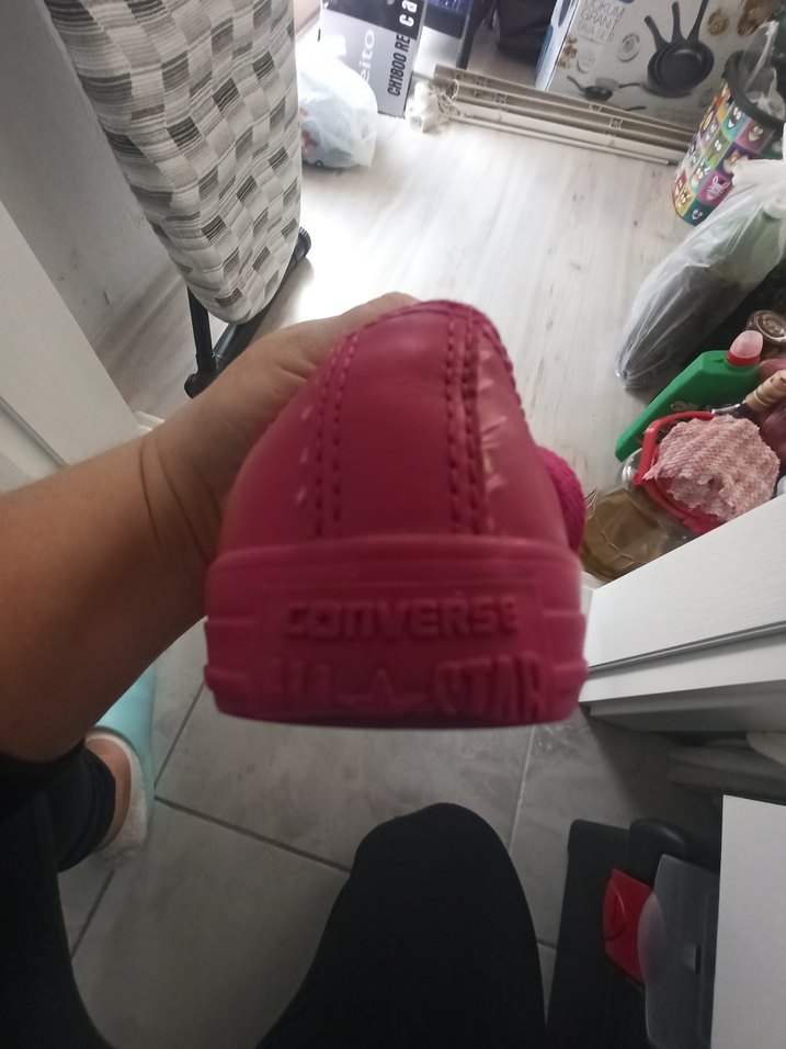 Pembe renk çocuk Converse - Görsel 4