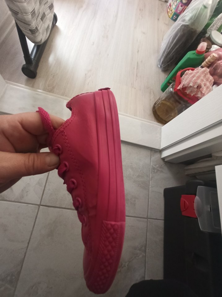 Pembe renk çocuk Converse - Görsel 3