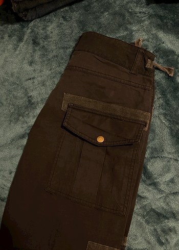 Diğer Kemerli Siyah Kadın Denim Pantolon