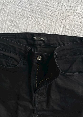 Vena Siyah Kot Pantolon - Görsel 2