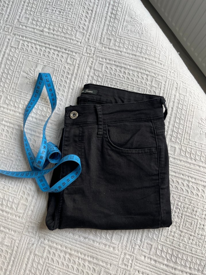 Vena Siyah Kot Pantolon - Görsel 3