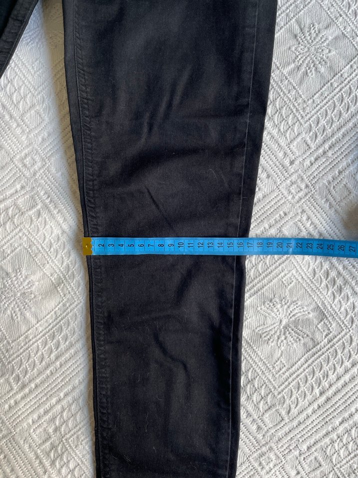 Vena Siyah Kot Pantolon - Görsel 4