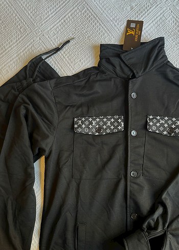 Düğmeli Siyah Erkek Pijama Takımı - Görsel 3