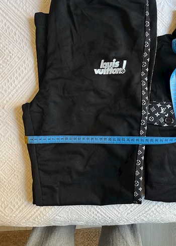 Düğmeli Siyah Erkek Pijama Takımı - Görsel 2